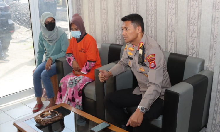 Kamrah Buang Bayi, Karena Bisikan Serta Himpitan Ekonomi foto : Ist