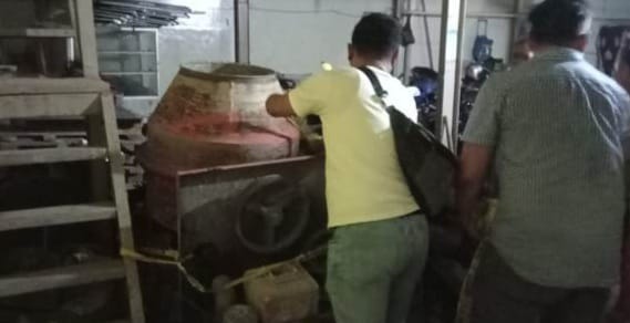 Komplotan Pencuri Mesin Molen Diringkus Polisi, Kerugian Ditaksir Rp 25 Juta (Foto : Istimewa)