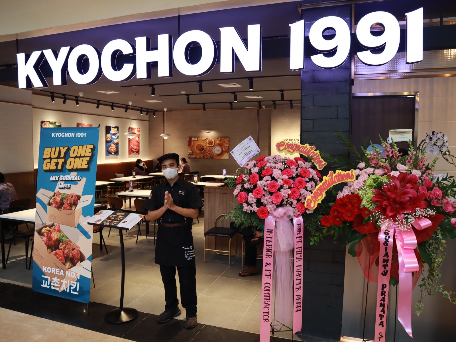Kyochon Indonesia Tambah Satu Outlet Baru di Jakarta Barat (Foto : Istimewa)