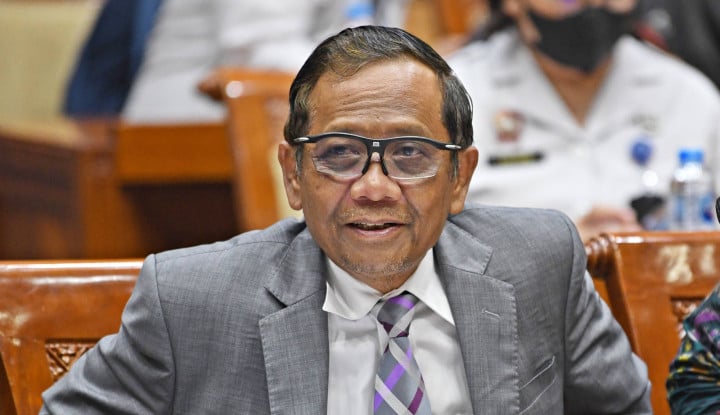 Mahfud Pastikan, Satgas TPPU Segera Dibentuk, LHP Rp 198 Triliun Diprioritaskan foto : Ist