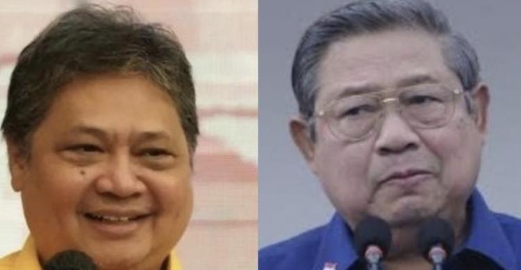 Malam Ini, Airlangga Mau Ketemu SBY Di Puri Cikeas Foto : Ist