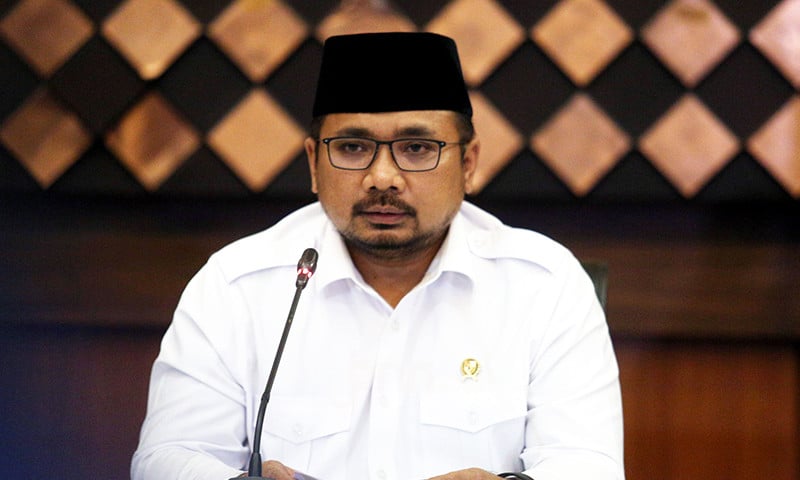 Menag Terbitkan Surat Edaran Sikapi Kemungkinan Perbedaan Penepatan 1 Syawal Foto : Ist