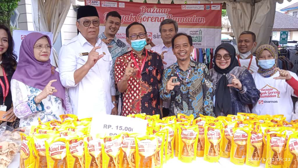 Meriahkan Ramadan, Indah Kiat Tangerang Wakafkan Qur'an dan Bazaar Minyak Goreng di Tangsel Foto: Ist