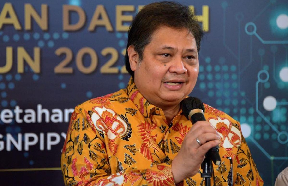 Mudik Lancar, Lebaran Aman Menko Perrkonomian Airlangga Hartarto. Foto : Ist