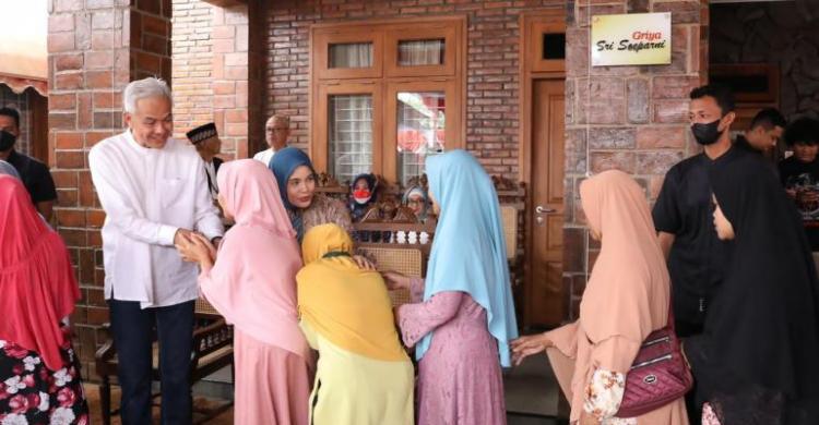 Open House Tawangmangu, Sehari Ganjar Salami 6000 Orang Foto ; Ist