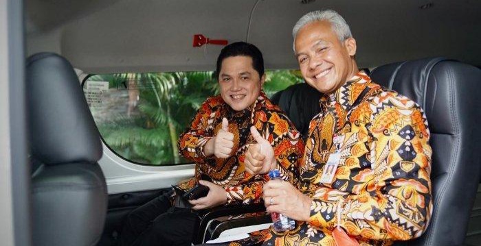 Pengamat: Erick Paling Pas Dampingi Ganjar, NU-Nasionalis Sejalan Foto : Ist