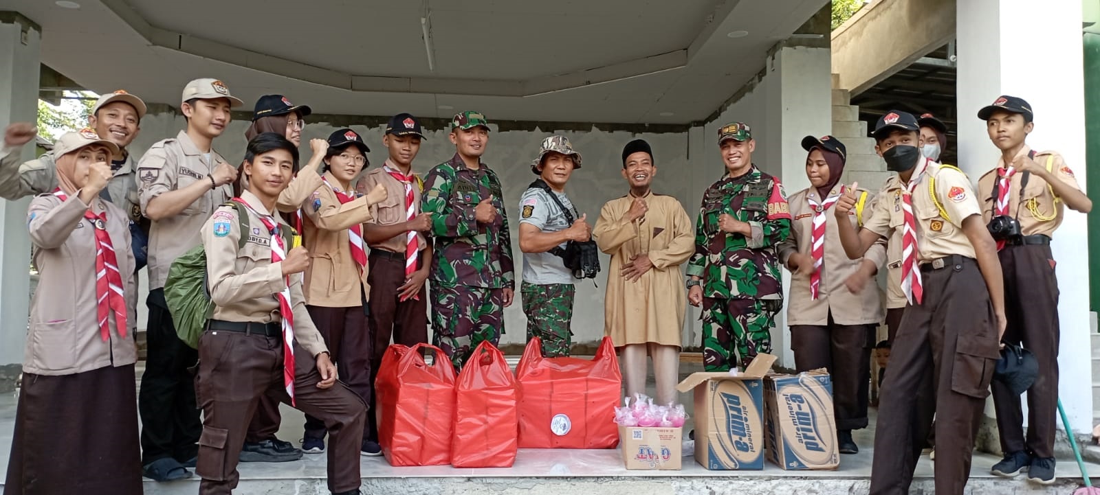 Pramuka Saka Wira Kartika (SWK) melaksanakan buka puasa bersama. (Foto: Ist)