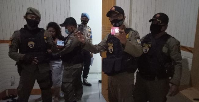Satpol PP Tangsel Gerebek Tempat Prostitusi di Pamulang dan Serpong (Foto : Istimewa)