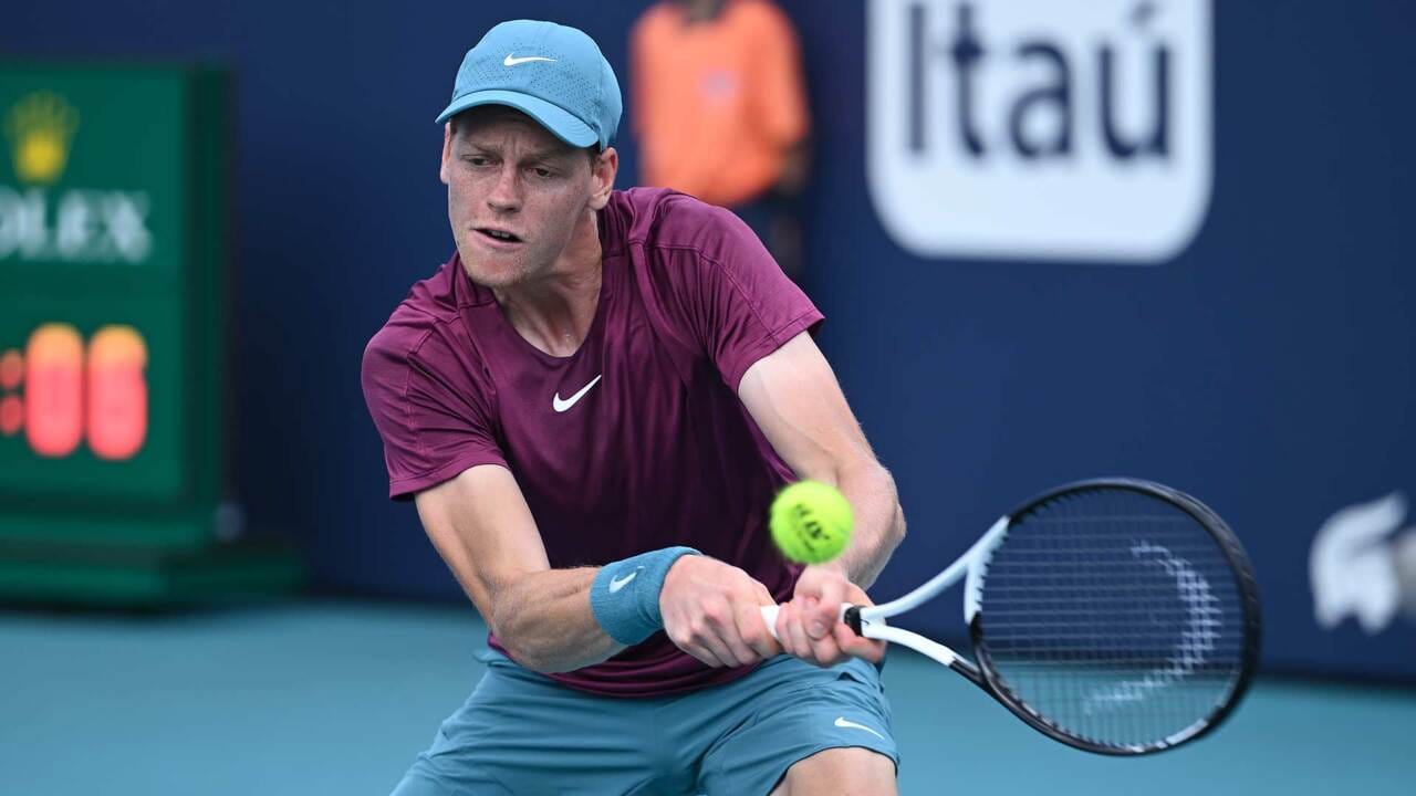Semifinal Miami Open 2023 Jannik Sinner. (Ist)