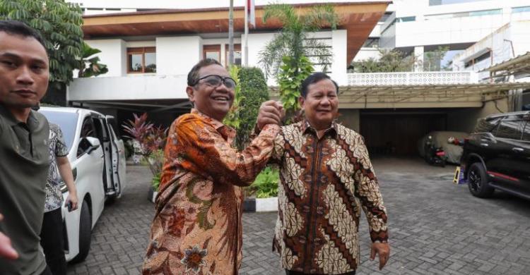 Setelah Wiranto, Prabowo Bertemu Mahfud MD Foto : Ist
