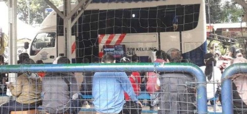 SIM Keliling Jakarta 18 April 2023, Cek Disini Lokasinya Foto ; Ist