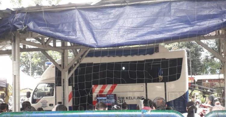 SIM Keliling Jakarta 28 April, Cek Di Sini Lokasinya Foto : Ist