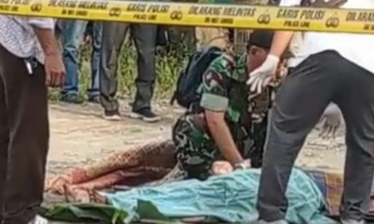 Usai Mengamuk, SR Tewas Dikeroyok Warga Foto ::Ist