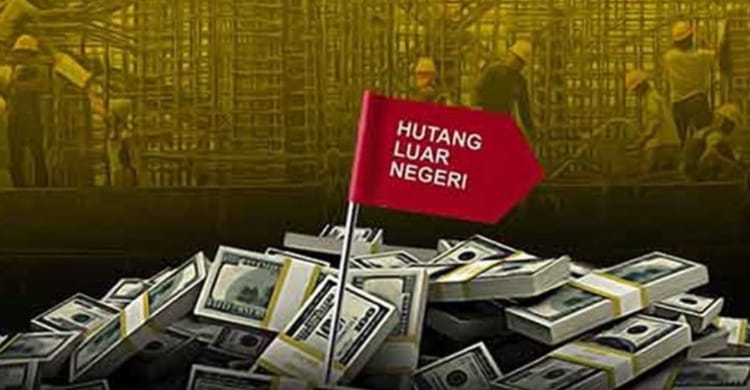 Utang Turun Lho… Ilustrasi utang luar negeri. (Ist)
