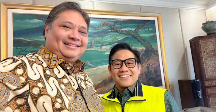 Bahas Koalisi Inti, Airlangga-Cak Imin Kembali Bertemu Foto : Ist