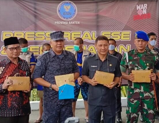 BNN Banten Tangkap Kurir Sabu dari Aceh di Soetta Foto ; Ist