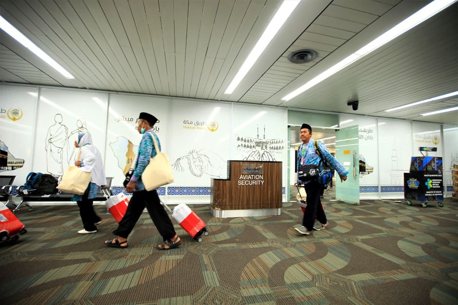 Catat! Ini Jadwal Keberangkatan Jemaah Haji Dari Soekarno-Hatta Dan 5 Bandara AP II Jamaah haji di Bandara Soekarno-Hatta. Foto : Ist