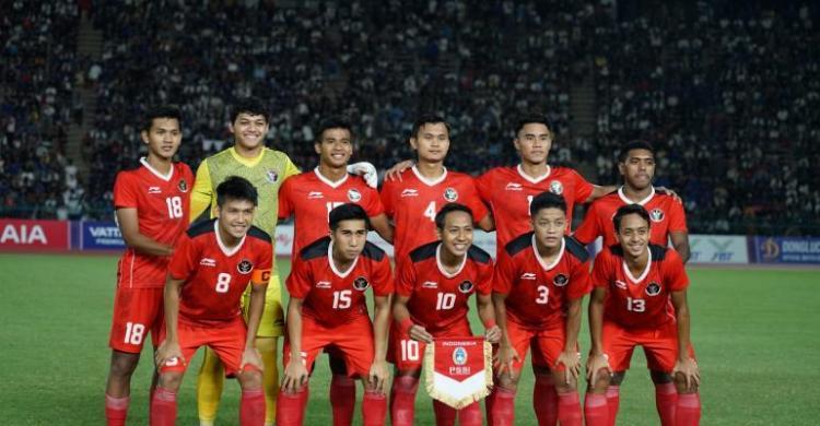 Cetak Gol, Beckham: Ini Pertunjukan Saya Skuad Garud Muda Indonesia U22. Foto : Ist