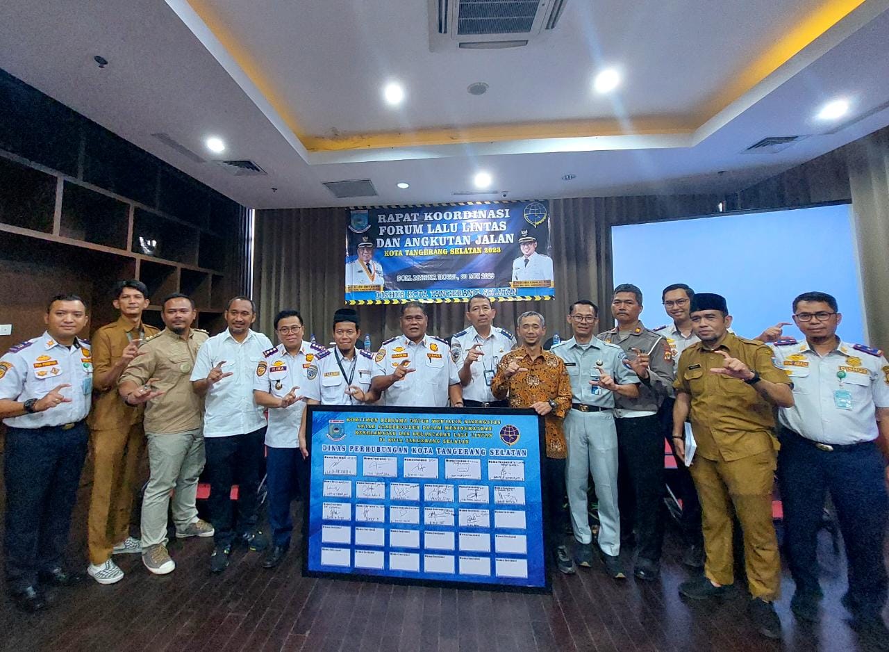 Dishub Tangsel Cari Solusi Pecahkan Kemacetan di Ciputat Foto : Ist
