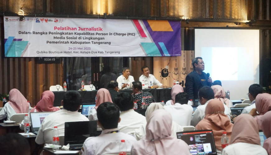 Diskominfo Gelar Pelatihan Jurnalistik Ist.