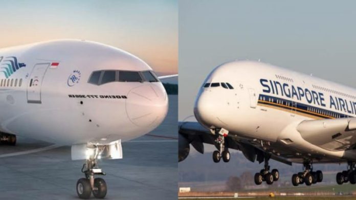 Garuda Indonesia-Singapore Airlines Duet, Harga Tiket Rute Ini Makin Kompetitif Foto : Ist