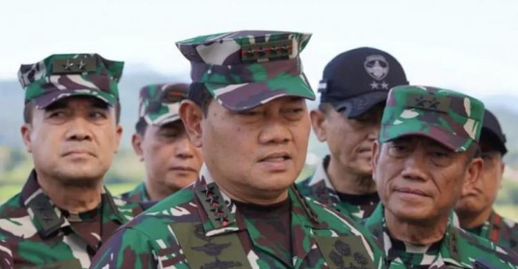 Ini Daftar 18 Perwira Dari 3 Matra Yang Dimutasi Dan Dipromosikan Oleh Panglima TNI Panglina TNI saat konferensi pers