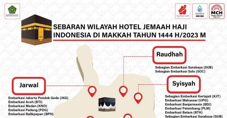 Ini Sebaran 108 Hotel Jemaah Haji Indonesia Di Makkah Foto : Ist