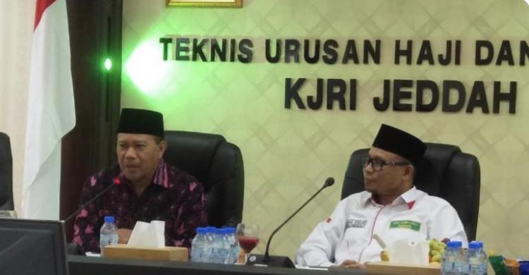 Jemaah Indonesia, Jangan Bawa Jimat Dan Peluru, Jangan Bikin Konten Negatif Konjen RI di Jeddah Subhan Cholid. Foto ; Ist