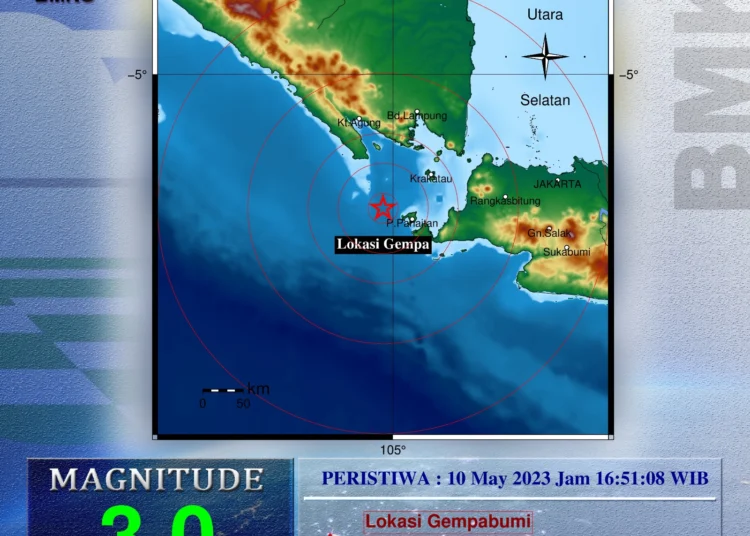 7 Kali Gempa Bumi Susulan Kembali Guncang Banten Foto : Ist