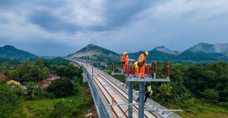 Kasus Pencurian Besi Proyek KCJB, Pelaku Bukan Pegawai KCIC Proyek Kereta Cepat Jakarta Bandung. Foto : Ist