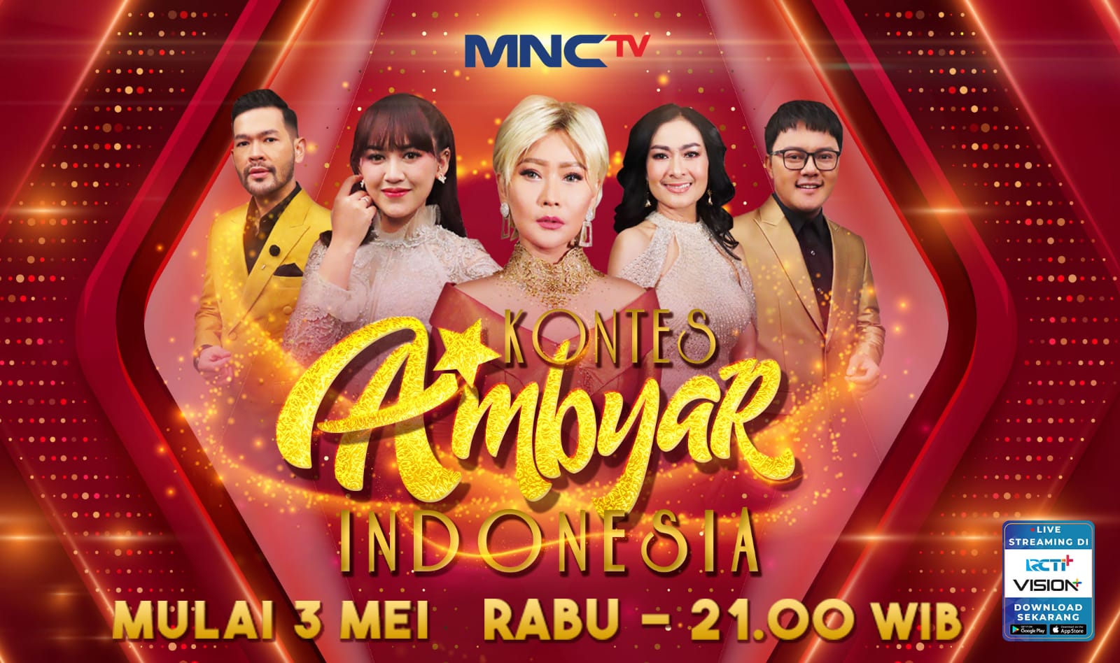 Kontes Ambyar Indonesia Siap Hibur Pemirsa Setia MNCTV Kontes Ambyar Indonesia Siap Hibur Pemirsa Setia MNCTV. (Ist)