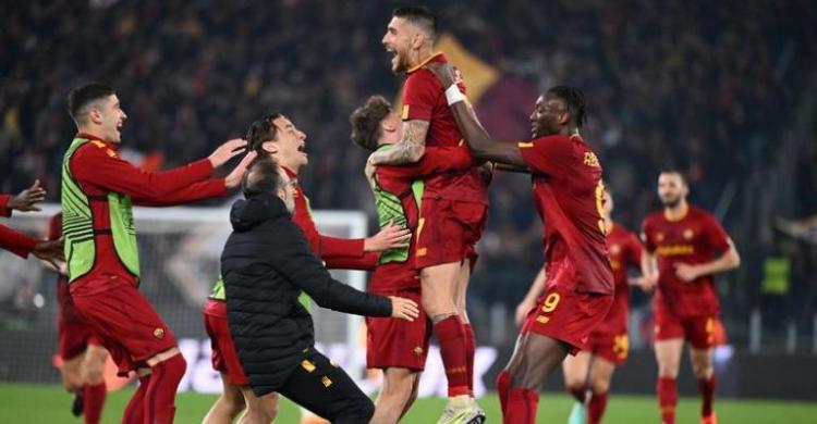 Liga Italia Skuad AS Roma. Foto : Ist