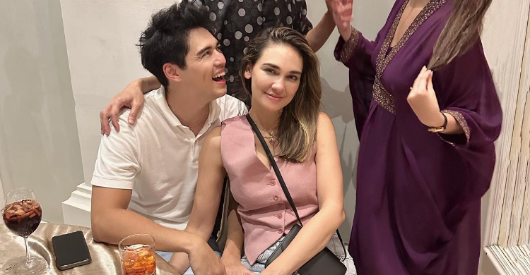 Luna Maya, Mesra Dengan Maxime Foto : Ist