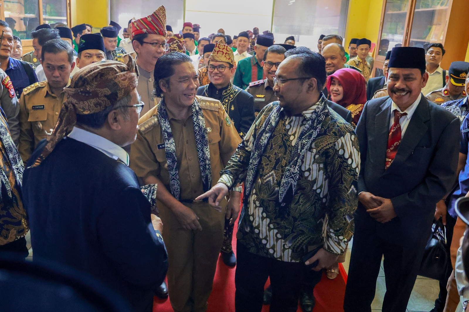 Menteri Agama Dan Pj Gubernur Banten Monitoring Seleksi UM-PTKIN Foto : Humas Pemprov