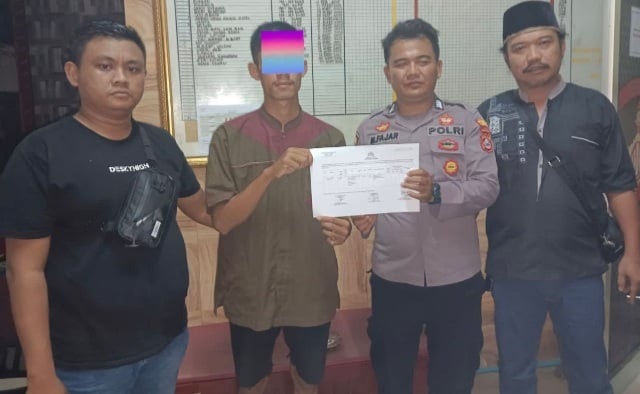 MI Gagal Melewatkan “Malam Pertama” Keburu Dijemput Polisi Foto ; Ist