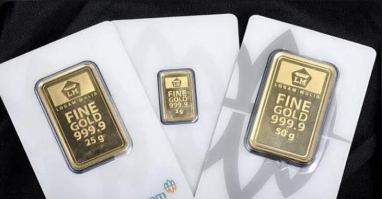 Naik Rp 1.000, Harga Emas Pagi Ini Rp 1.048.000 Per Gram Foto : Ist