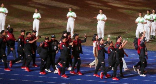 Pagi Ini, Atlet SEA Games Mau Diarak Ke GBK Delegasi Indobesia pada Sea Games 2023. Foto : Ist