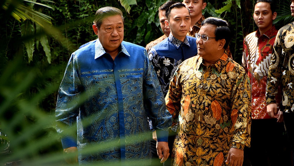 Prabowo Mau Ketemu SBY Foto : Ist