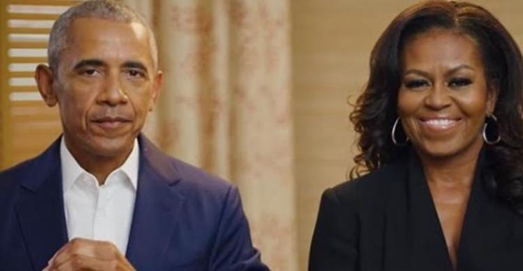 Mantan Presiden AS Obama dan Istri.  Foto : Ist