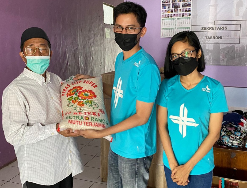 Rutin Laksanakan Program Lestari For Kids, Bank Lestari Banten (BPR) Bantu Panti Asuhan di Tangerang Foto : Ist