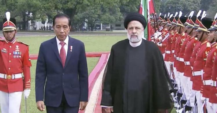 Sambut Presiden Iran, Jokowi Gelar Jamuan Makan Siang Di Istana Bogor Foto : Setpres