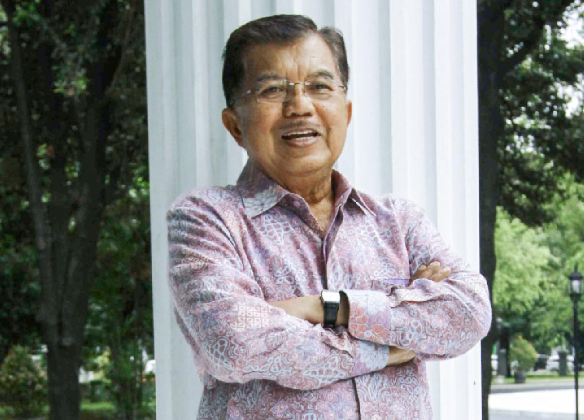 Sempat Diberitakan Positif Covid, Kini JK Sudah Negatif Foto ; Ist