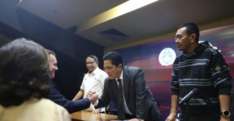Setelah Argentina, Erick Mau Undang Brasil Dan Portugal Lawan Timnas Foto : Ist