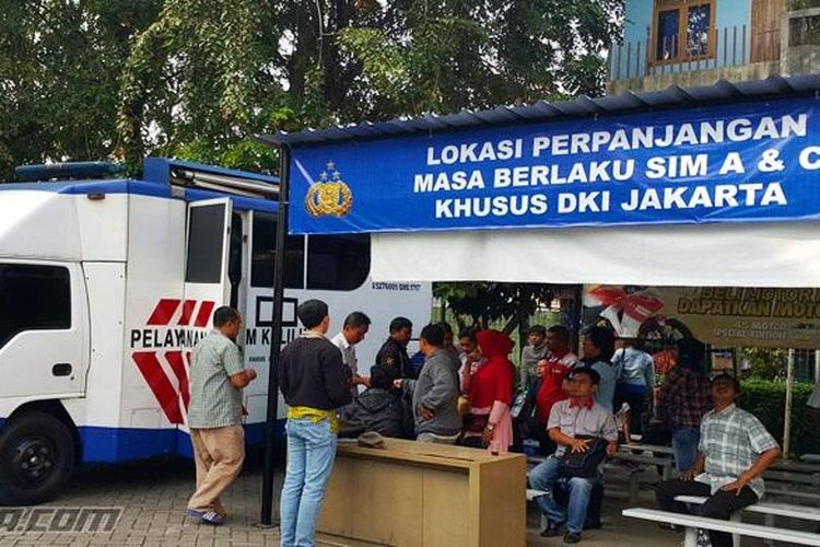 SIM Keliling Jakarta 23 Mei Foto : Ist