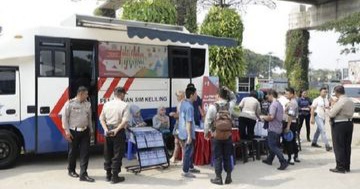 SIM Keliling Jakarta 29 Mei, Hadir Di 5 Lokasi Foto ; Ist