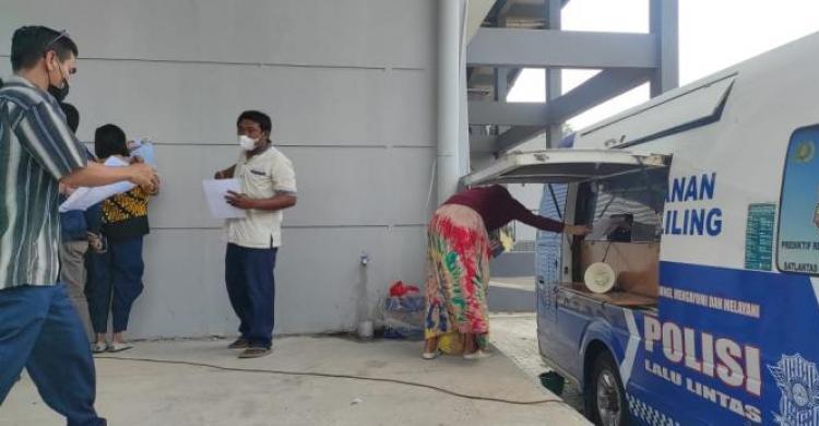 SIM Keliling Tangerang Kota 25 Mei, Hadir Di Pospol Pinang Cipondoh Foto : Ist