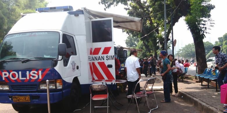 SIM Keliling Tangsel Rabu 27 Mei, Cek Disini Lokasinya Foto : Ist
