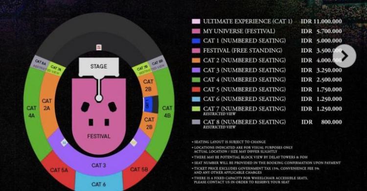 Situs Beli Tiket Coldplay Down, Medsos Penyelenggara Diserbu, Simak Tips Antigagal Foto : Ist