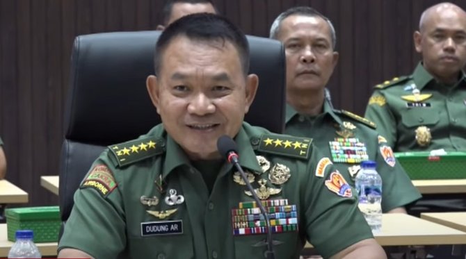 Soal Pembentukan Kodam, Jenderal Dudung Jawab Kritikan Megawati Kasad Jenderal TNI Dudung Abdurachman. Foto : Ist