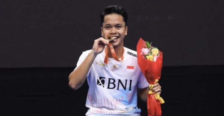 Sukses Juarai Badminton Asia Championship 2023 Foto : Ist